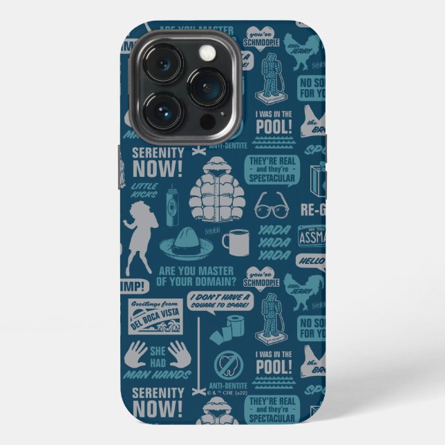 Coque iPhone Seinfeld | Modèle de Mème (Dos)