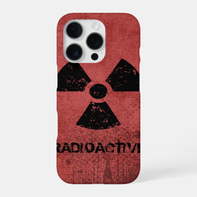 Coque iPhone Sélecteur de couleur Radioactive Grunge (Verso)
