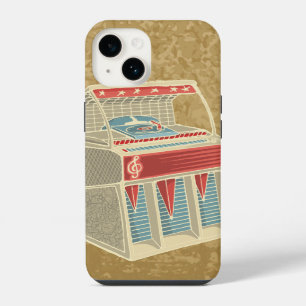 Coque Pour iPhone 14 Sélecteur musical Grunge