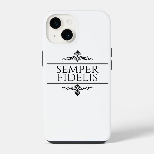 Coque iPhone Semper Fidelis (Verso)