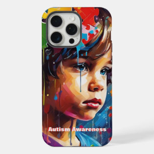 Coque iPhone 15 Pro Max Sensibilisation à l'autisme -