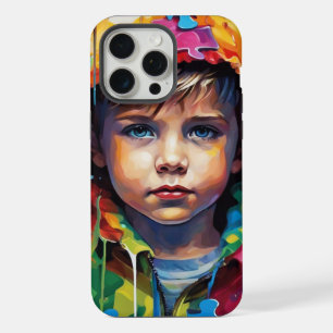 Coque iPhone 15 Pro Max Sensibilisation à l'autisme -