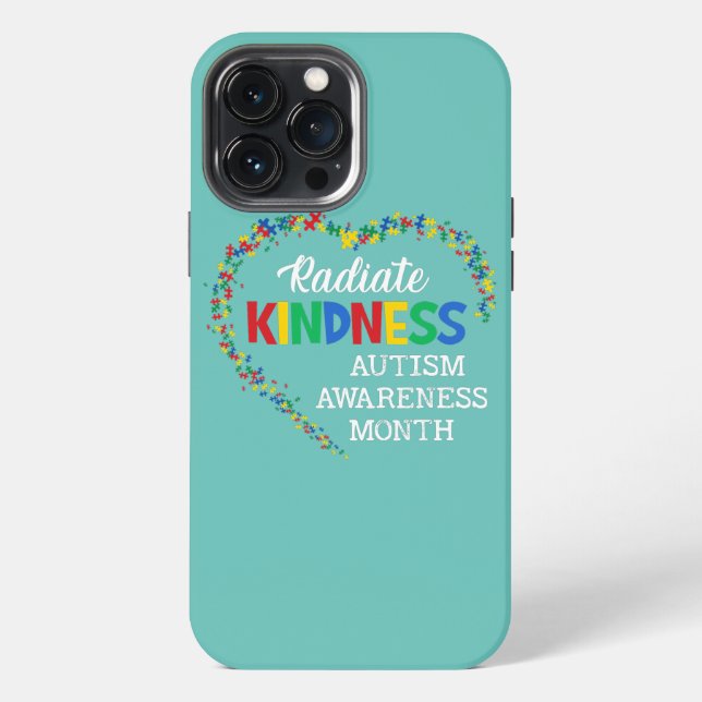 Coque iPhone Sensibilisation sur l'autisme Spécial Ed Enseignan (Verso)