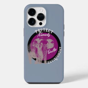 Coque Pour Pour iPhone 14 Pro Max Sentinelle de l'harmonie : un appel à la conservat