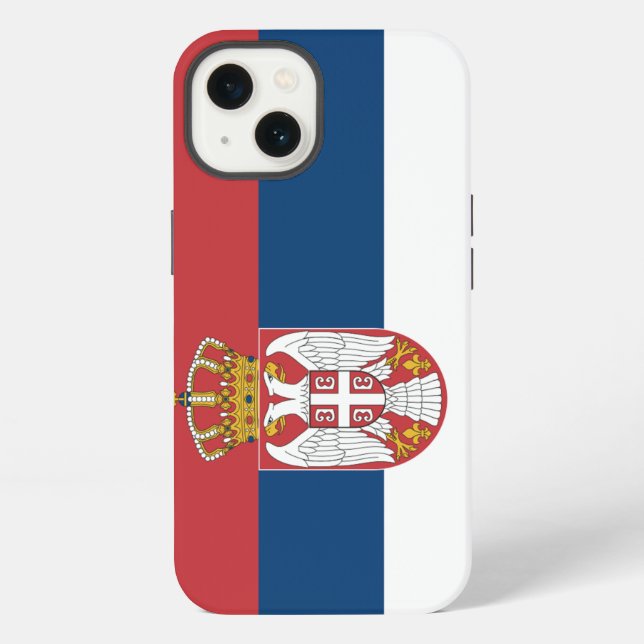 Coque iPhone Serbe (Verso)