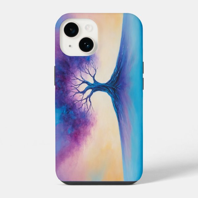 Coque iPhone Sérénité Éthérée (Verso)