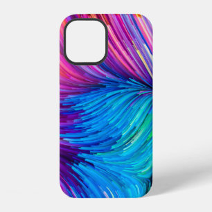 Coque iPhone 12 Série Color In Motion. Conception abstraite faite