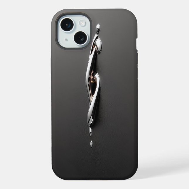 Coque iPhone Série d'éléments fluides (Verso)
