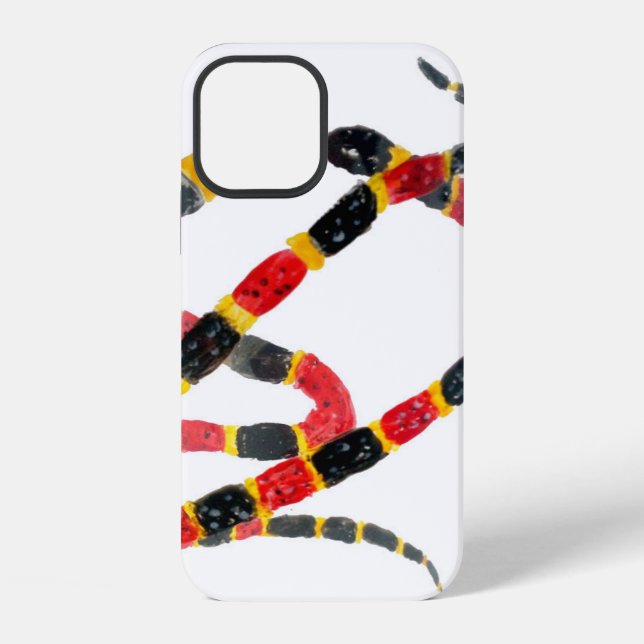 Coque iPhone Serpents de corail (Verso)