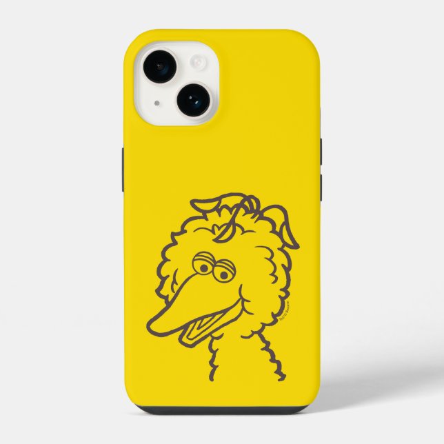 Coque iPhone Sesame Street | Oiseau Oiseau (Verso)