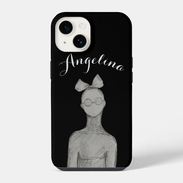 Coque iPhone Seulement arc avec lunettes de soleil à porter   (Verso)