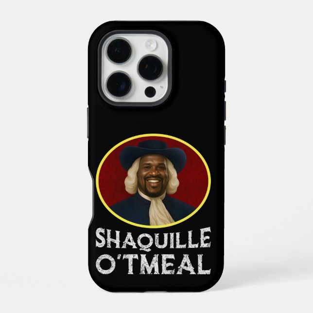 Coque iPhone Shaquille Oatmeal Mème Drôle (Verso)