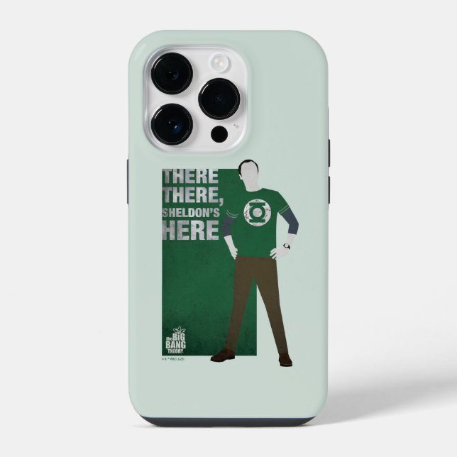Coque iPhone Sheldon est ici (Verso)