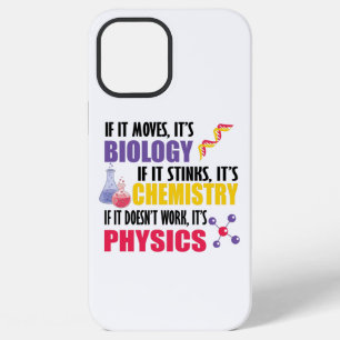 Coque iPhone 12 Pro Max Si ça bouge, c'est de la biologie