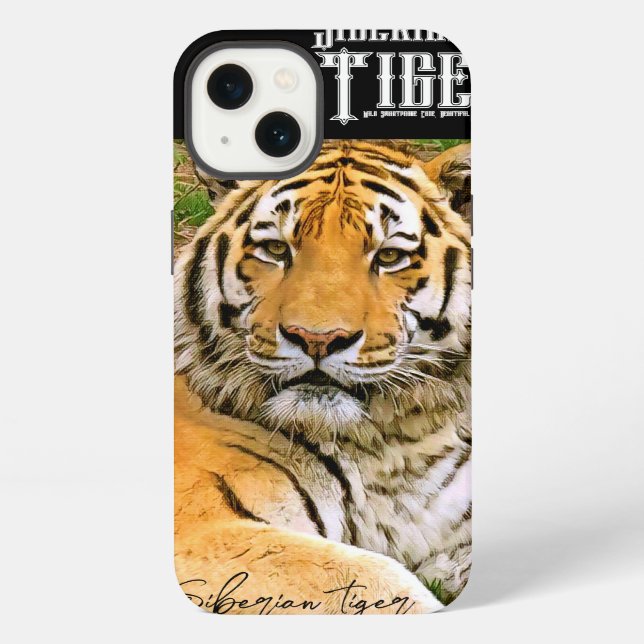 Coque iPhone Siberian Tiger Case-Mate (Verso)
