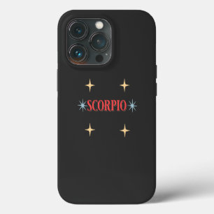 Etui iPhone 13 Pro Signe astrologique Scorpion