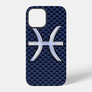 Coque iPhone 12 Signe Chrome comme les particules sur l'impression