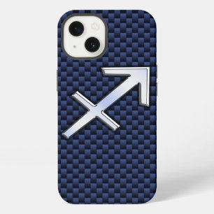 Etui iPhone 13 Signe du zodiaque Sagittaire sur impression de fib
