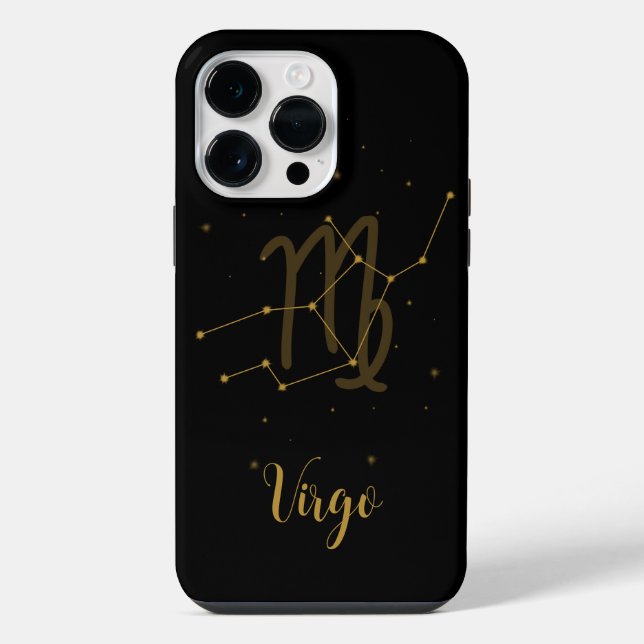 Coque iPhone Signe du zodiaque | Vierge (Verso)