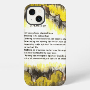 Etui iPhone 13 Signes de courage