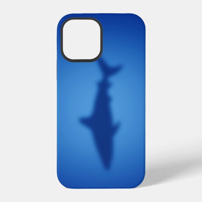 Coque iPhone Silhouette de requin bleu étui Case-Mate pour iPho (Verso)