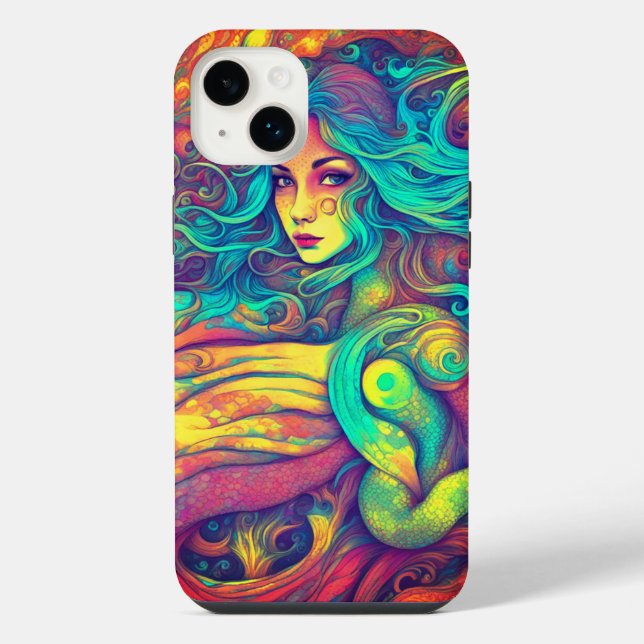 Coque iPhone sirène (Verso)