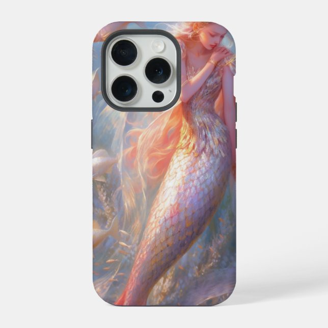 Coque iPhone Sirène de mer (Verso)