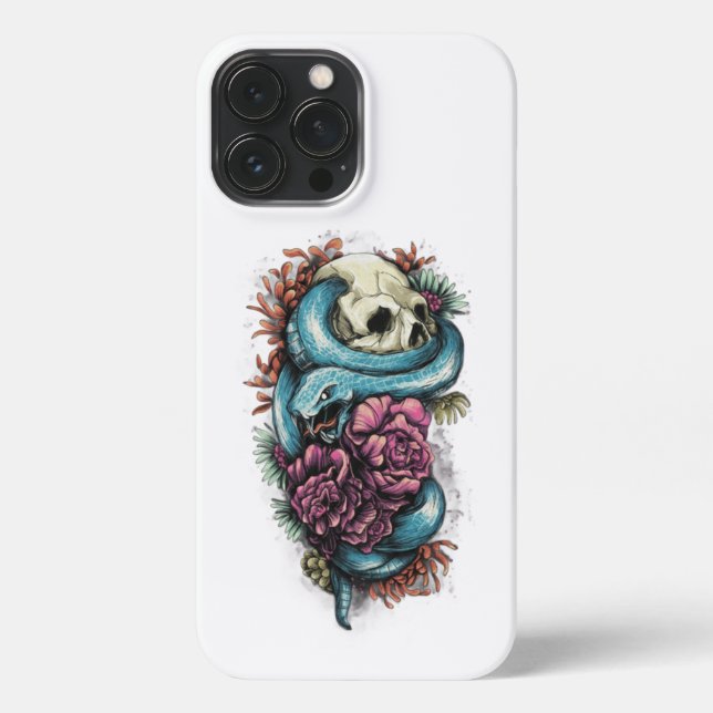 Coque iPhone skull  (Verso)