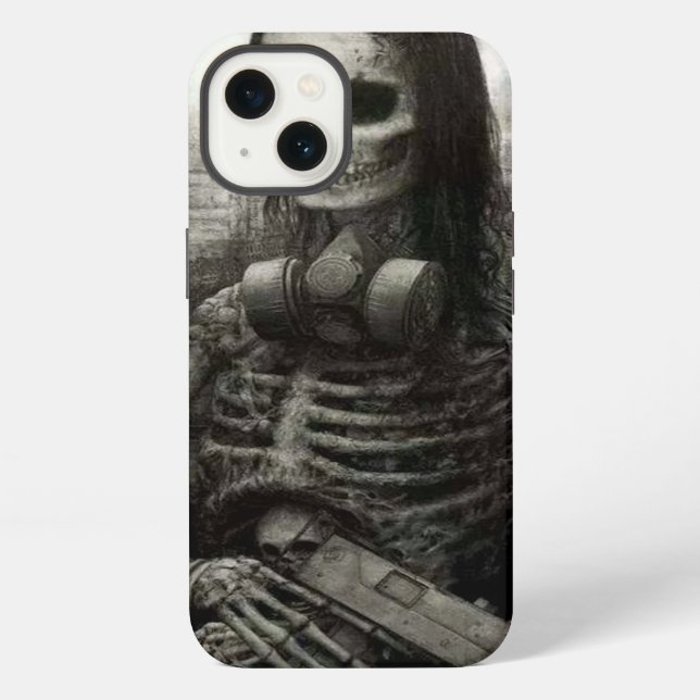 Coque iPhone skull haloween (Verso)
