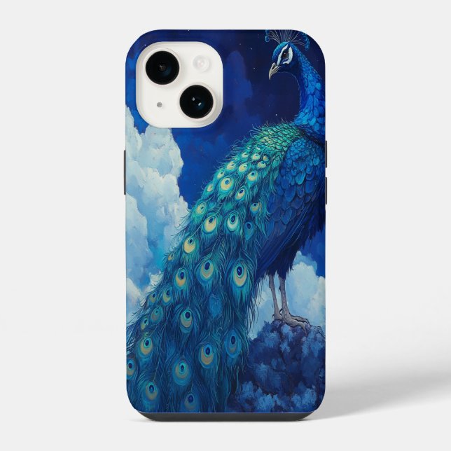 Coque iPhone 🦚 Skyfeather  (Verso)