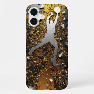 Coque iPhone 16 Plus Slam Or & Noir
