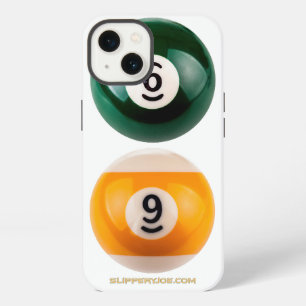 Etui iPhone 13 SlipperyJoe's 69 table de billard dur deux billiar
