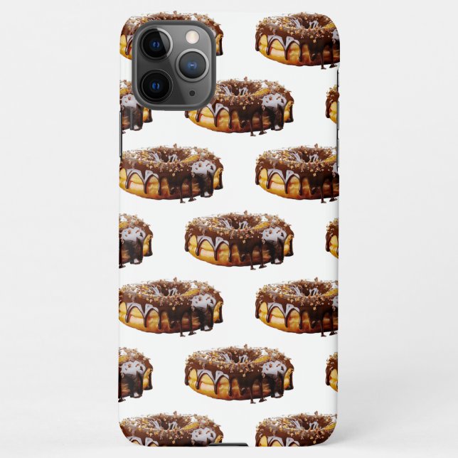 Coque iPhone SlipperyJoe's decadent donut covered thick glossy  (Dos)