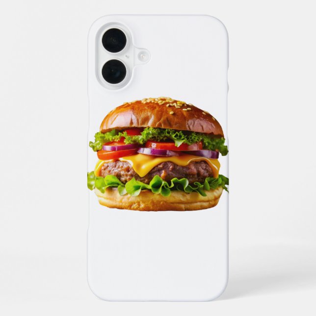 Coque iPhone SlipperyJoe's mouthwatering cheeseburger crispy ba (Verso)