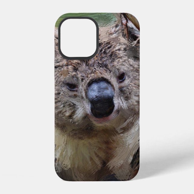 Coque iPhone SmartMix Koala 1220 (Verso)