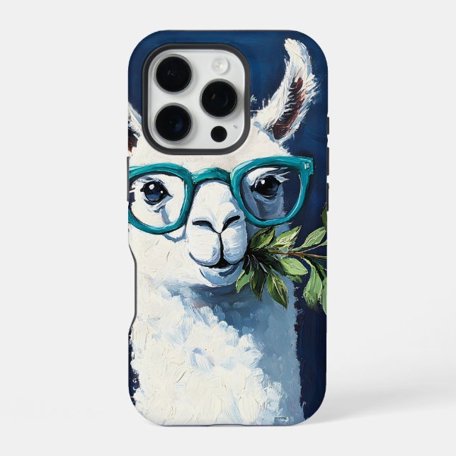 Coque iPhone Smarty Llama Chic (Verso)