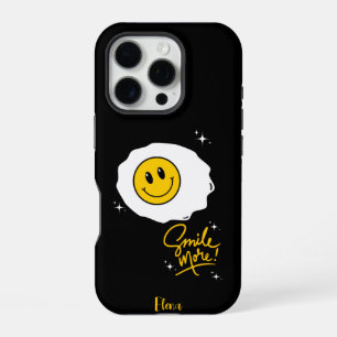 Coque iPhone 16 Pro Smile côté soleil personnalisable