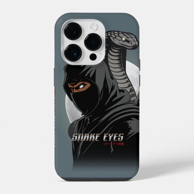 Coque iPhone Snake Eyes Ninja (Verso)