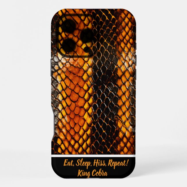 Coque iPhone Snakeskin crée des motifs complexes (Verso)
