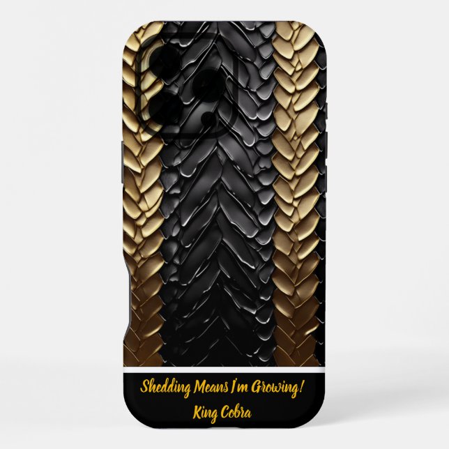 Coque iPhone Snakeskin poisoneux (Verso)