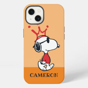 Etui iPhone 13 Snoopy - Joe Cool Couronne