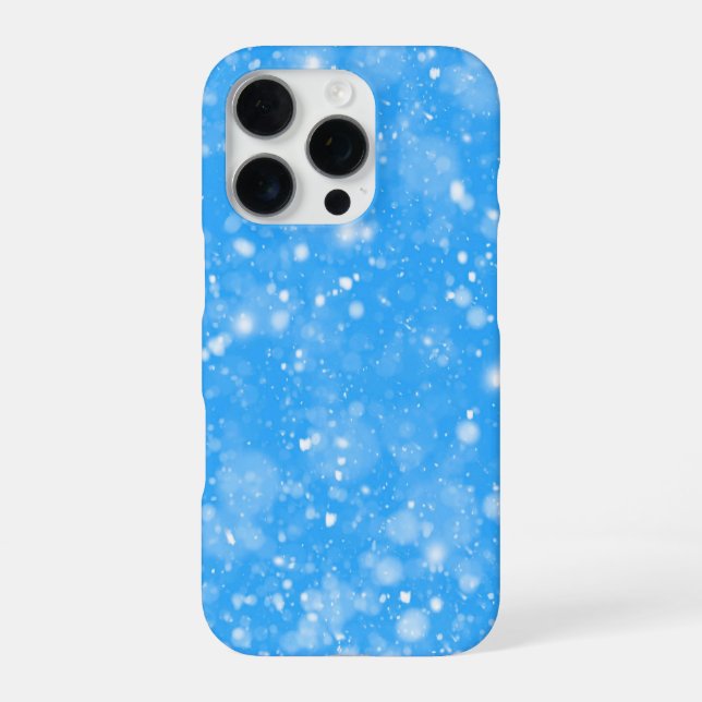 Coque iPhone Snowmans & Snowflakes (Verso)