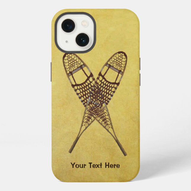 Coque iPhone Snowshoes (Verso)