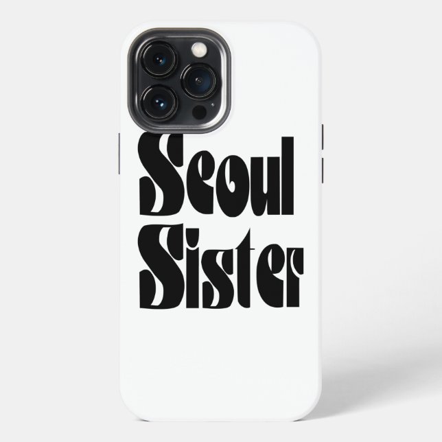 Coque iPhone Sœur de Séoul (Verso)