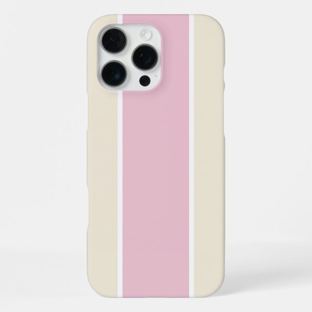 Coque iPhone Soft Color Vertical Stripe Pattern Design (Verso)