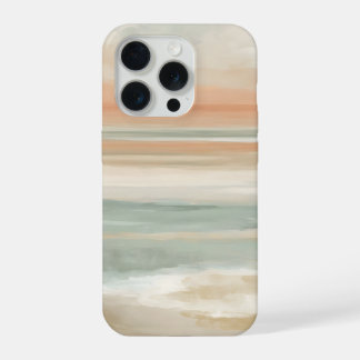 Coque iPhone 15 Pro Soft Tide Horizon – Abstract Coastal Pastel
