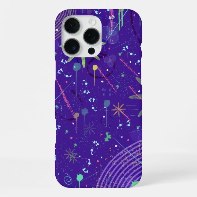 Coque iPhone Soirée Crépuscule Pourpre (Verso)