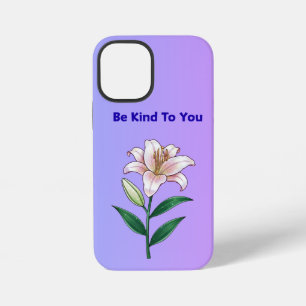 Coque iPhone 12 Mini Sois gentil avec toi Étui de téléphone pour prendr