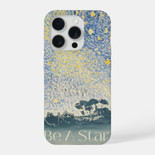 Coque iPhone 15 Pro Sois une étoile Van Gogh Nuit étoilée Artistique i