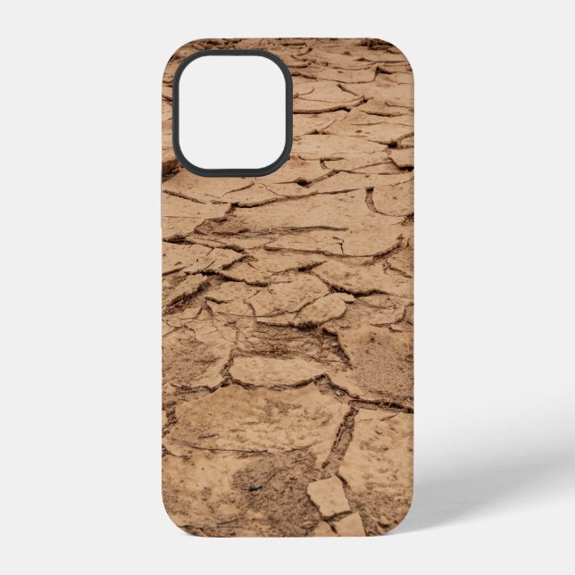 Coque iPhone Sol brun (Verso)